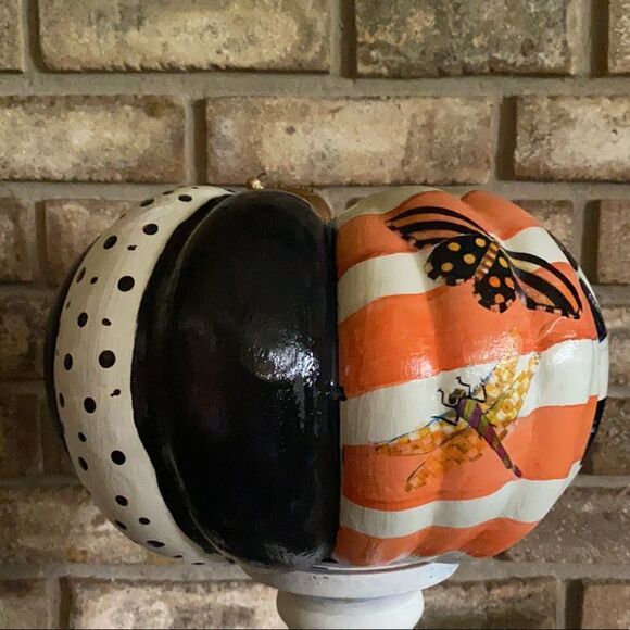 COPY - Courtly Check 12” Pumpkin - Picture 7 of 8